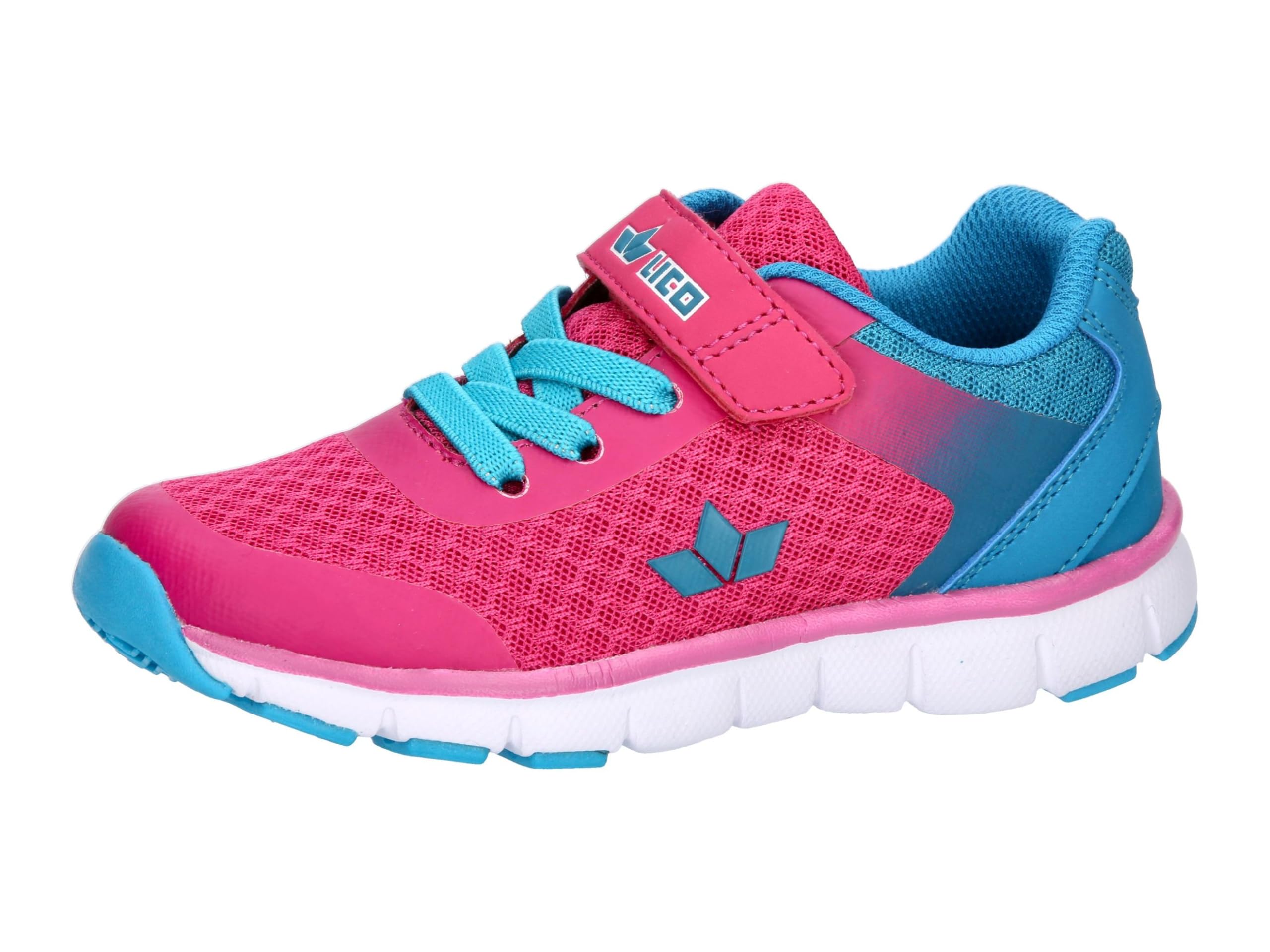 Lico Rombo VS Sneaker, Pink Turquoise, 1.5 UK Child