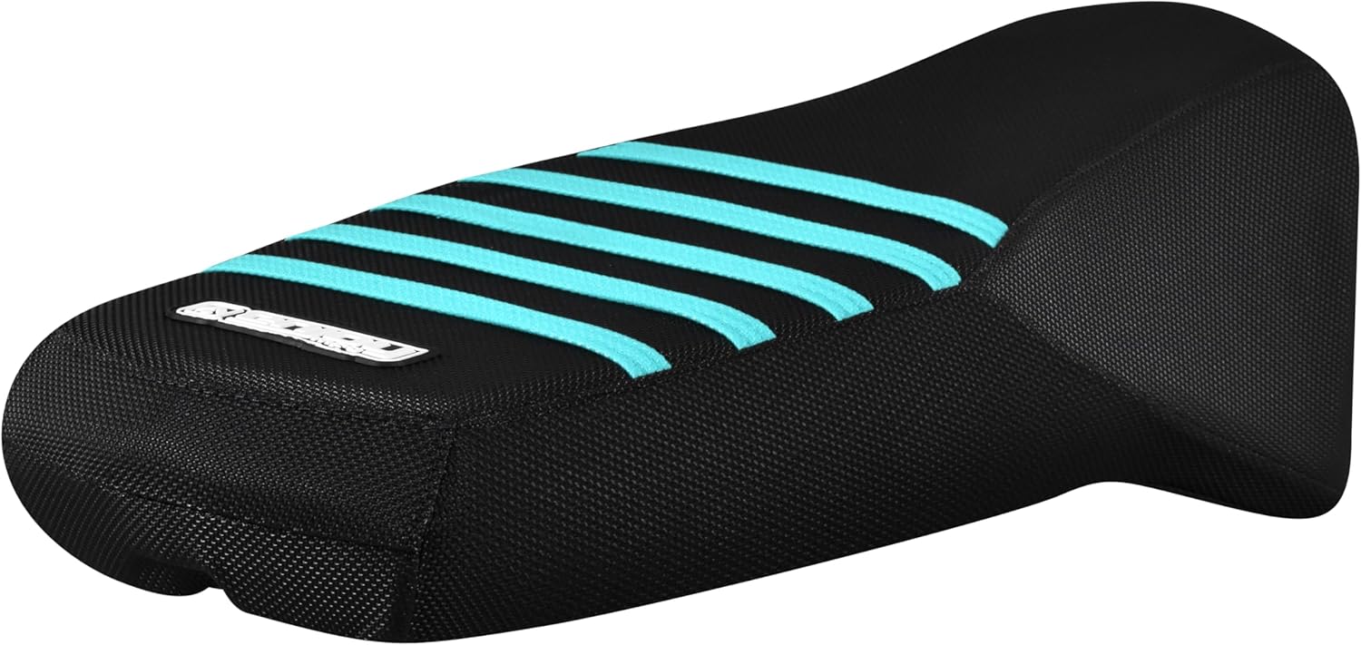 Enjoy Mfg Seat Cover - Compatible with Polaris Pro RMK Matryx Slash - #321 (All Black with Ribs) (All Black/Black Ribs)