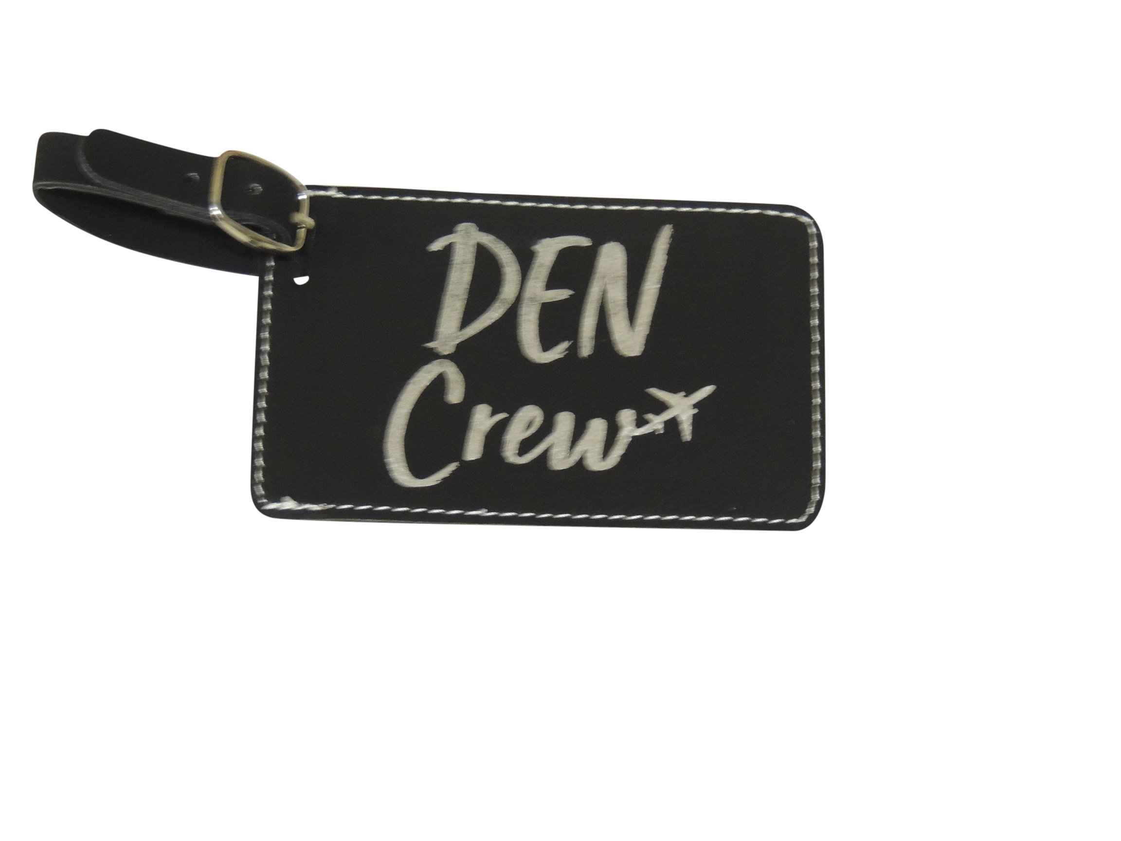 Crew Luggage Tags Custom Embroidery EMBROIDERY & ORIGAMI