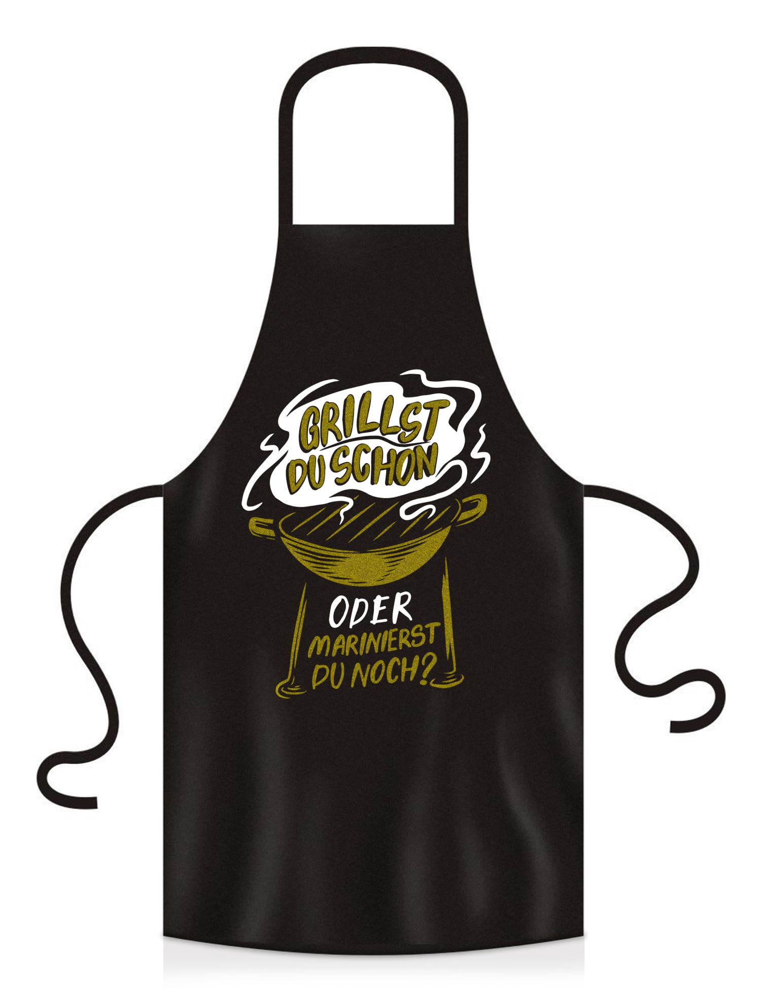 YORA Grillschürze für Männer Vatertagsgeschenk - Kochschürze lustig [inkl. Urkunde] - lustige Geschenke zum Vatertag - Geschenkideen Opa & Papa - Lustig