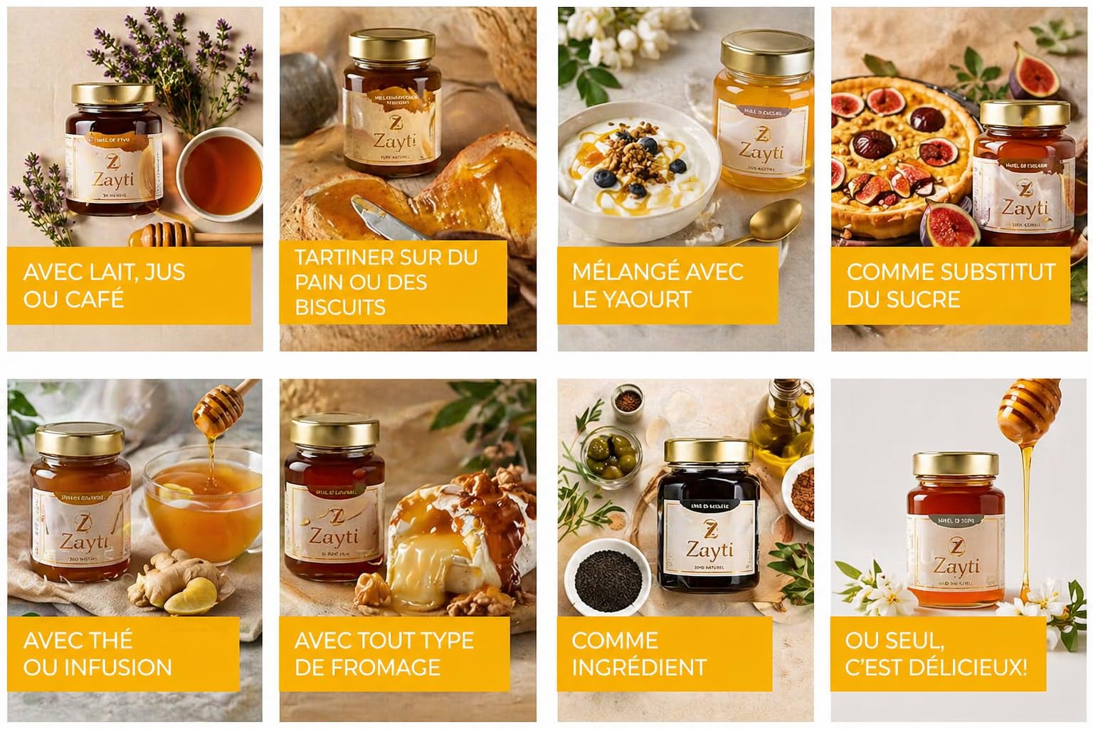 Jemen Royal jujubier miód 300 g, rzadki i unikalny miód - 100% naturalny, bezkonserwatywny.