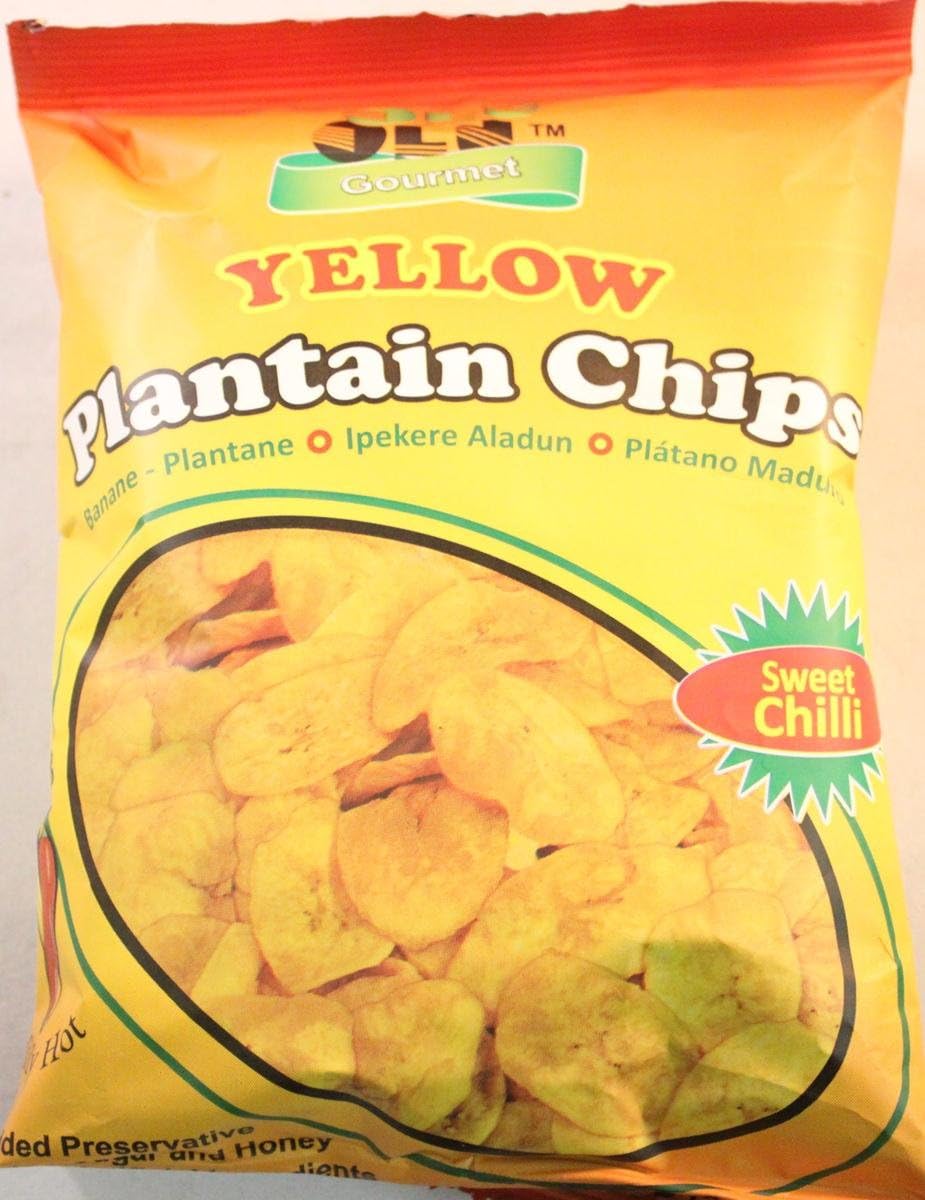 Olu Olu Sweet Chilli Plantain Chips 12x60g