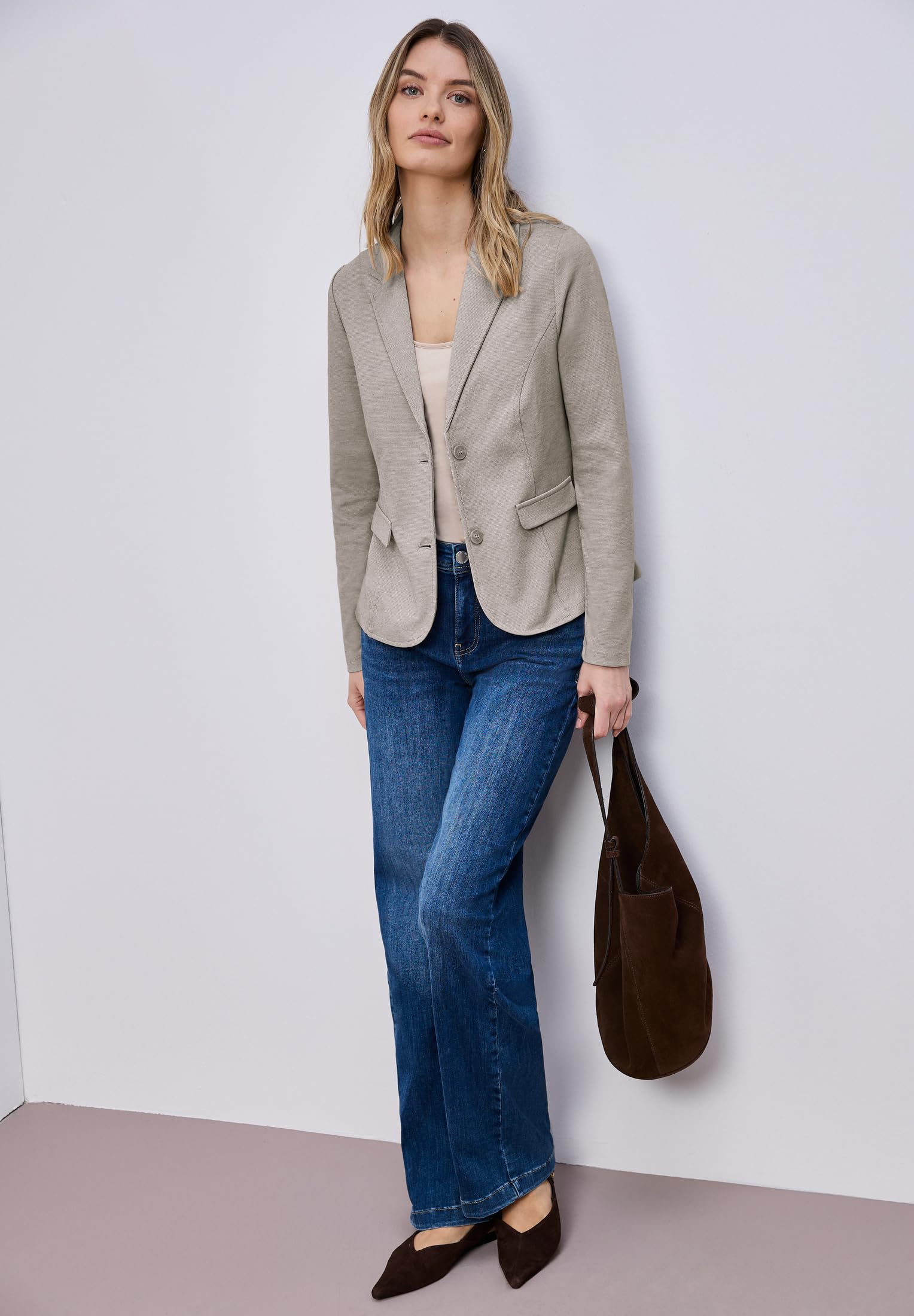 Street One Basic Piqué Blazer