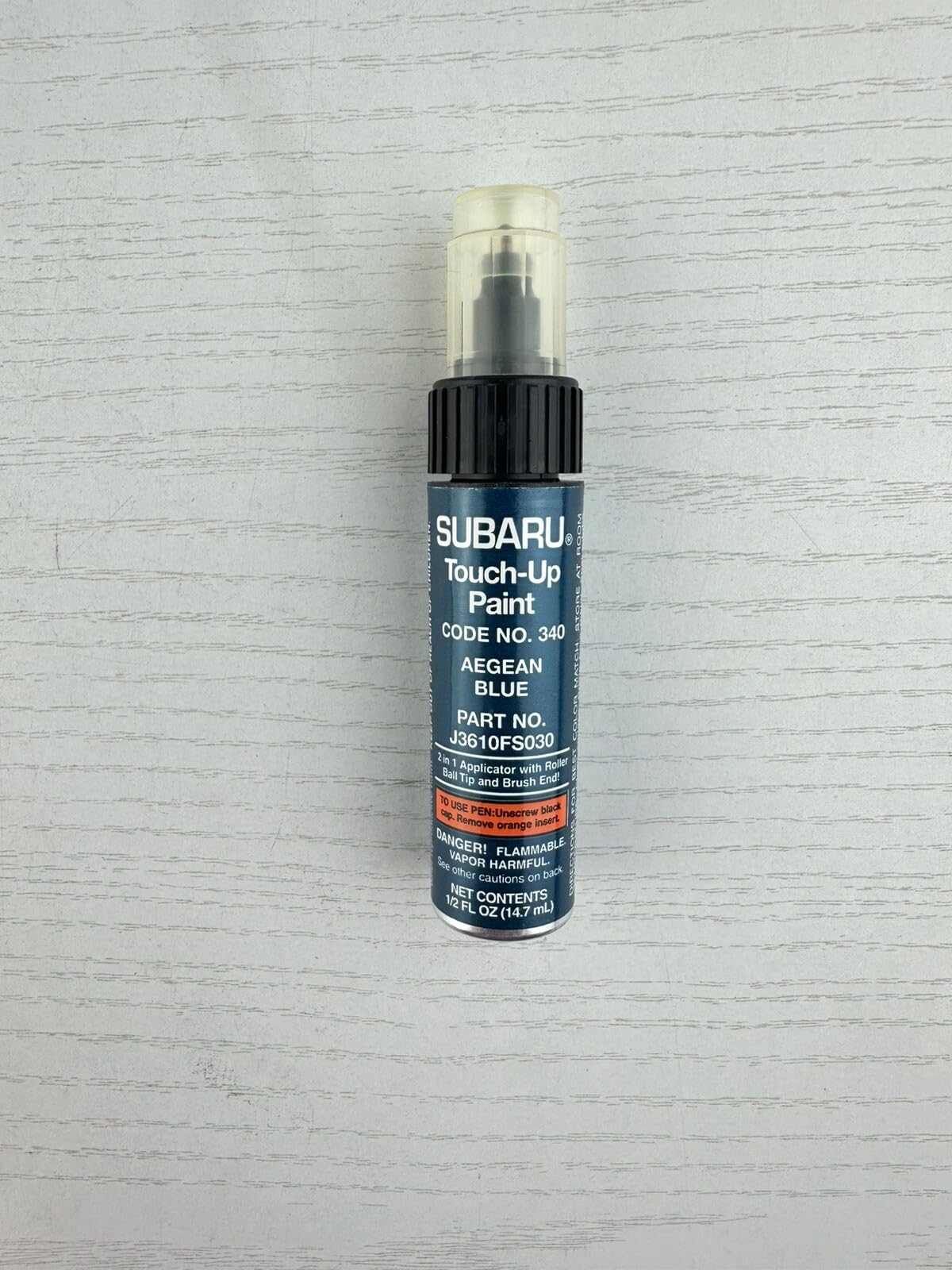 Genuine Subaru J3610FS030 Touch-Up Paint, Aegean Blue Metallic, Paint code 340