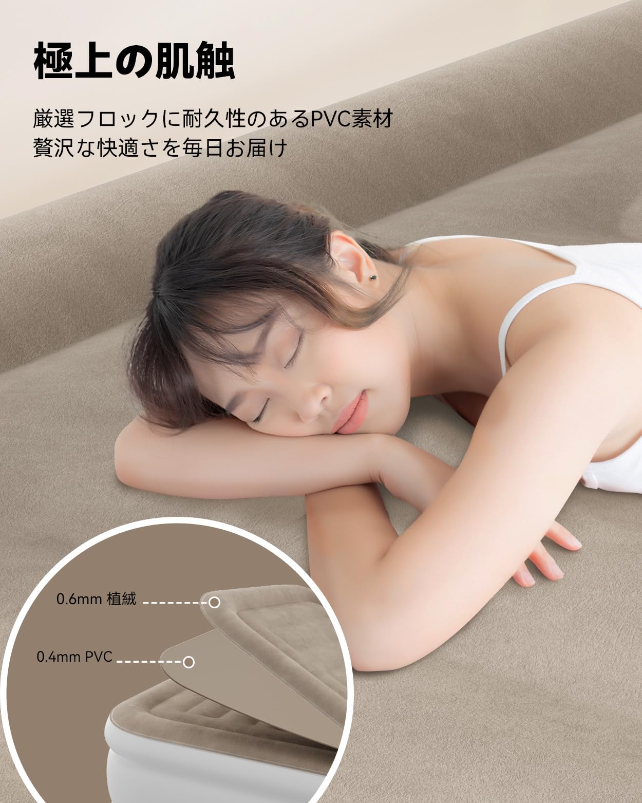 【新品・未使用】SEBOR ダブルハイエアベッド　シングルサイズ Amazon.co.jp: Sebor プレミアムエアーベッド 電動ポンプ内蔵 高