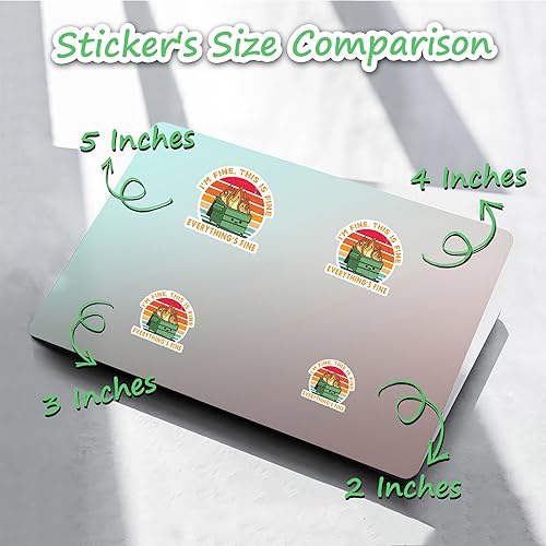 Miniatura 5 de 314PI Calcomanías troqueladas para asistente de agua, botella de agua, botella de agua, concientización sobre la salud mental (tamaño 2 pulgadas) (3