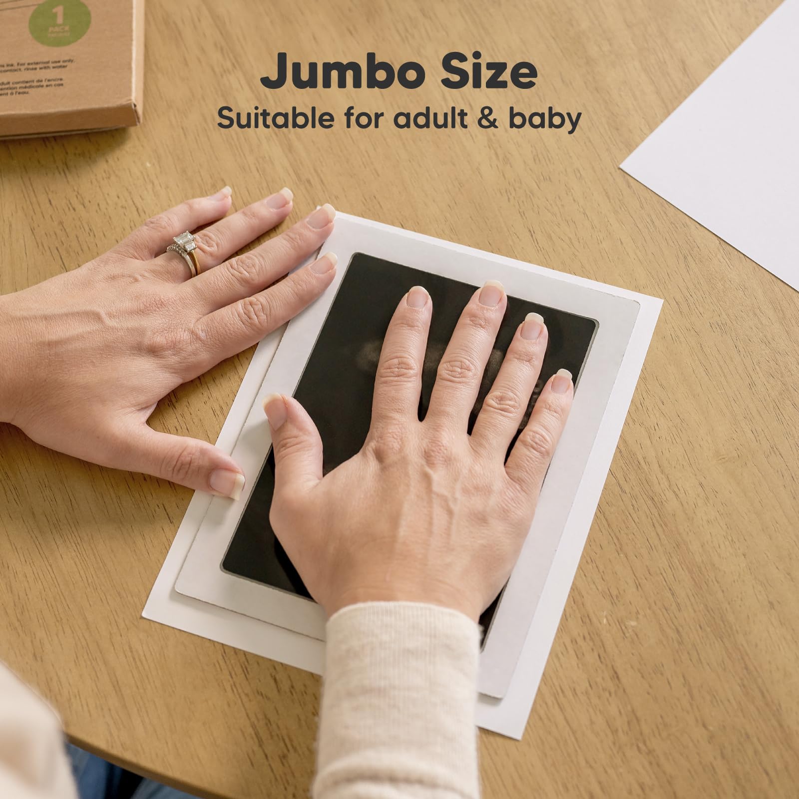 Snapklik.com : 1-Pack Inkless Hand And Footprint Kit - Ink Pad For Baby ...