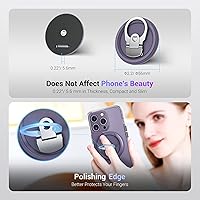 Vista 6 de PROfezzion Soporte de cámara continuidad con para portátiles MacBook, fuerte soporte magnético para iPhone 16 15 14 13 12 Series, soporte