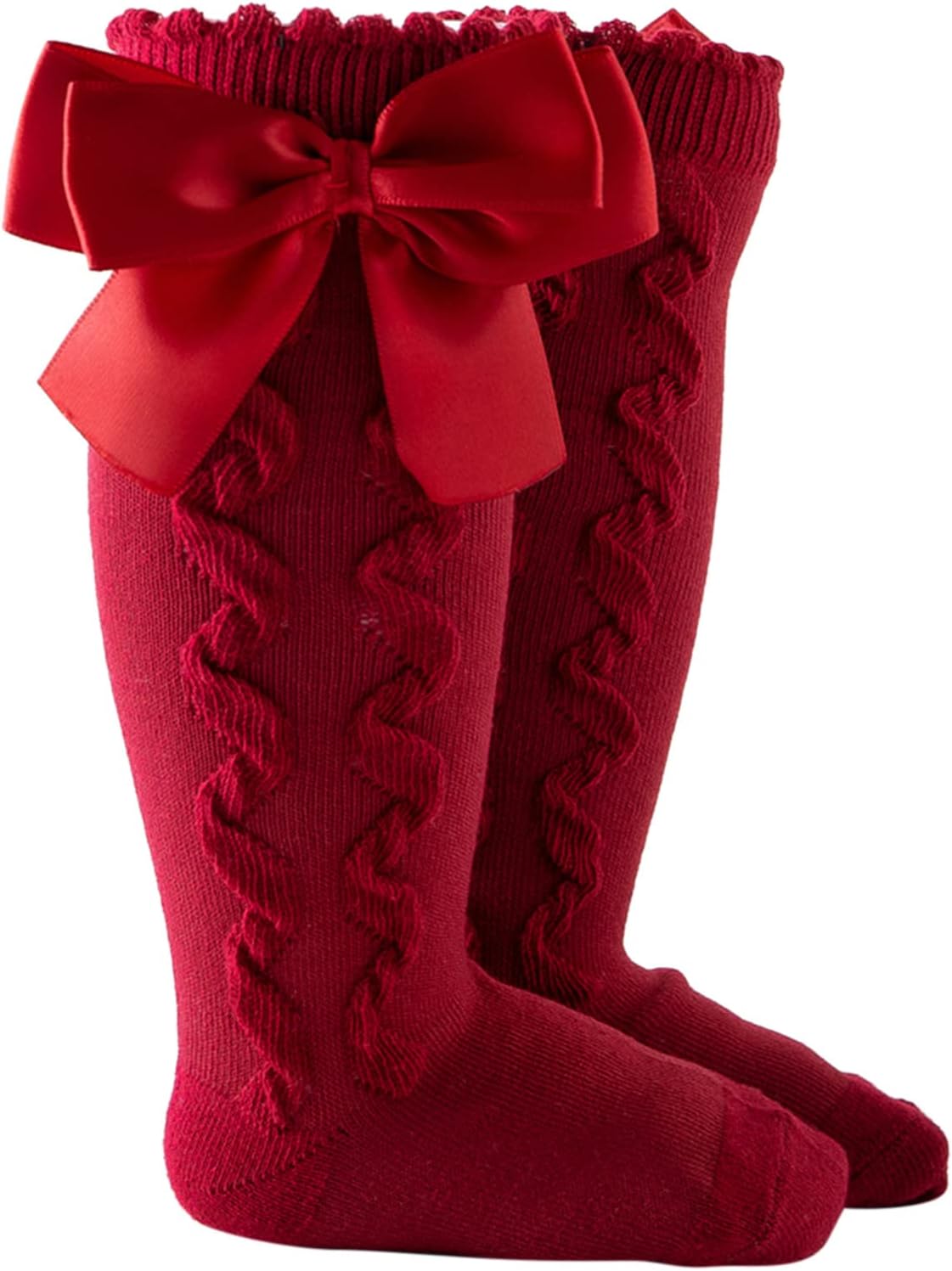 Calze Al Ginocchio Per Bambini - Cotone, Strisce, Lavabili In Lavatrice