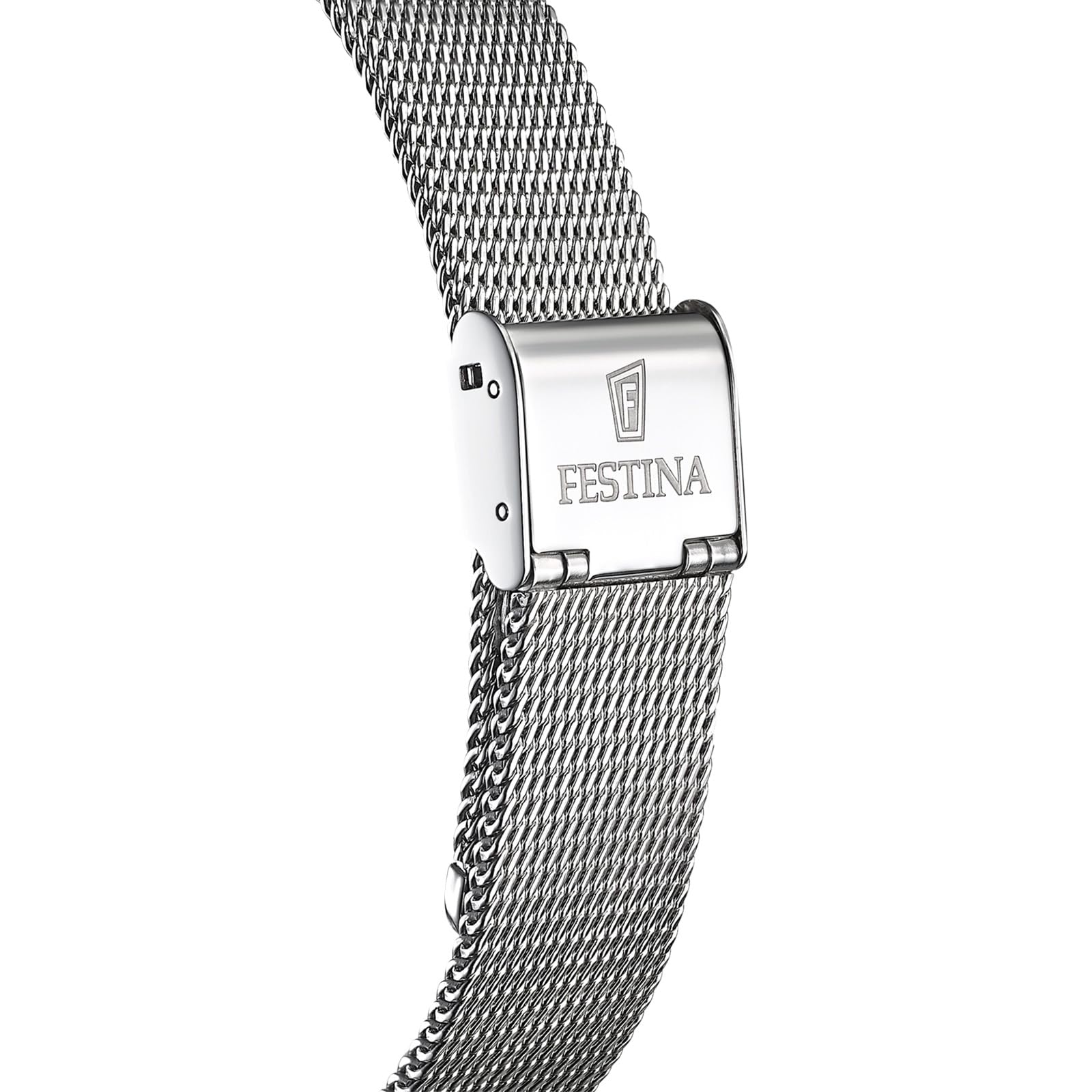Festina Swiss Made Orologio Donna in Acciaio Inox. 316l Argentato