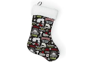 Farmall Tractor Christmas Stocking