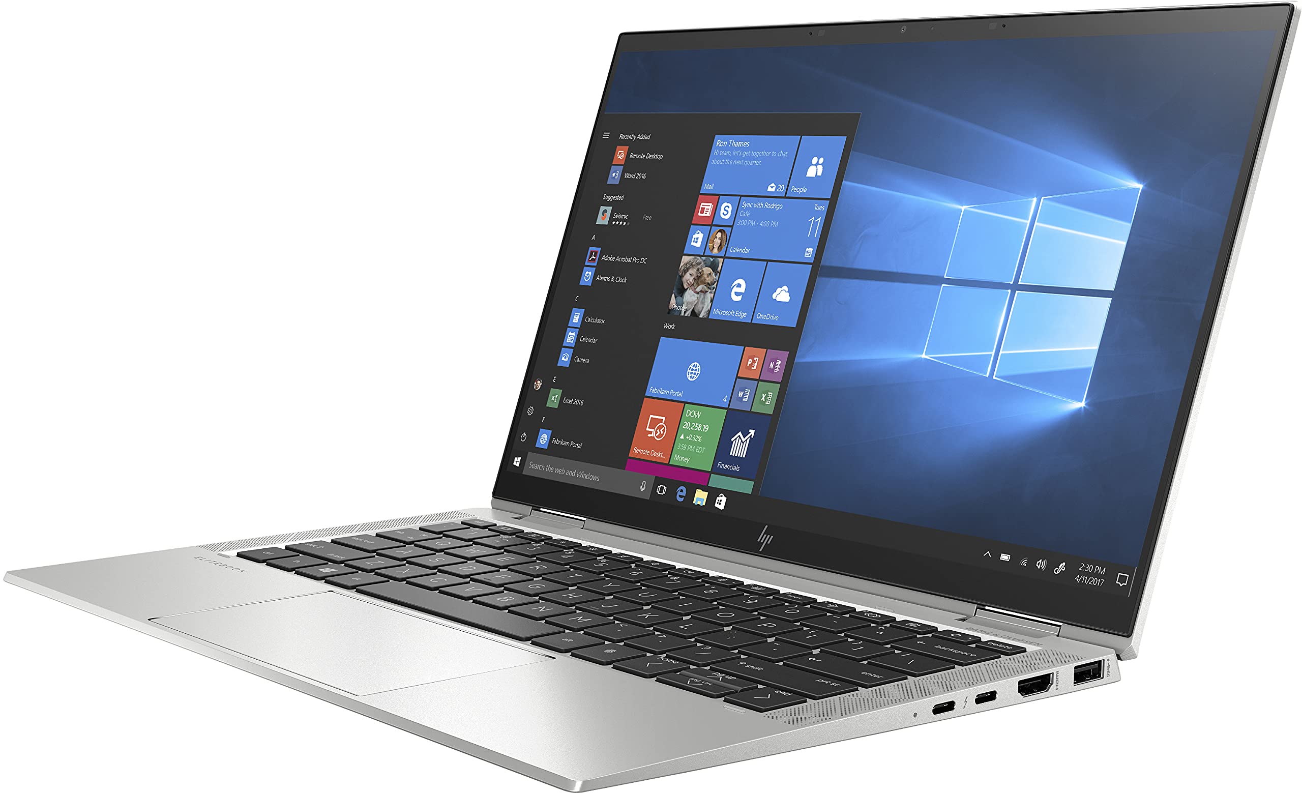 HP EliteBook x360 1030 G2 Táctil 13,3" i5 7200U, 8GB, SSD 256GB, Full HD, A+