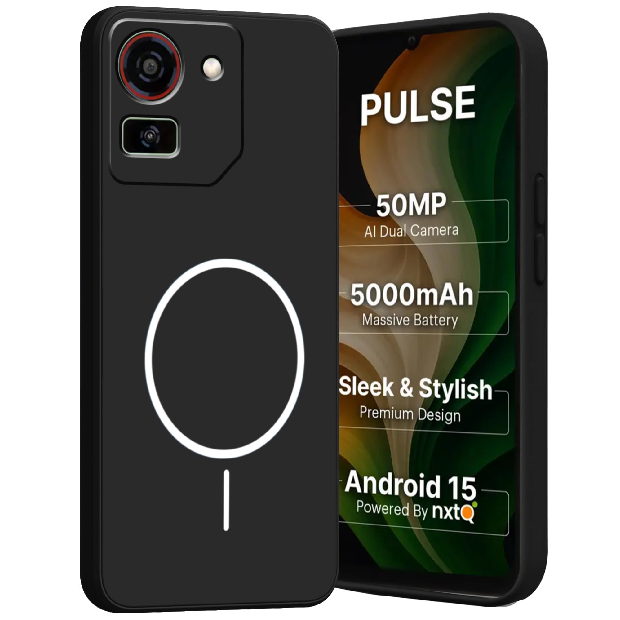 VSJ ENTERPRISES AI+ Pulse Mobile Cover Black