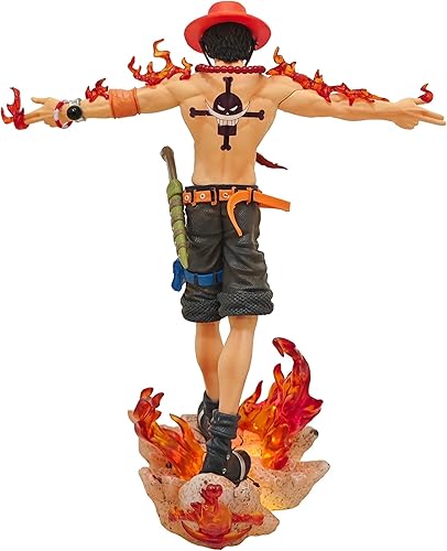 Miniatura 3 de GCACE Figura de Ace, figura de acción de Luffy, estatua de anime, decoración de modelo, figurita coleccionable, regalo de 10.7 pulgadas