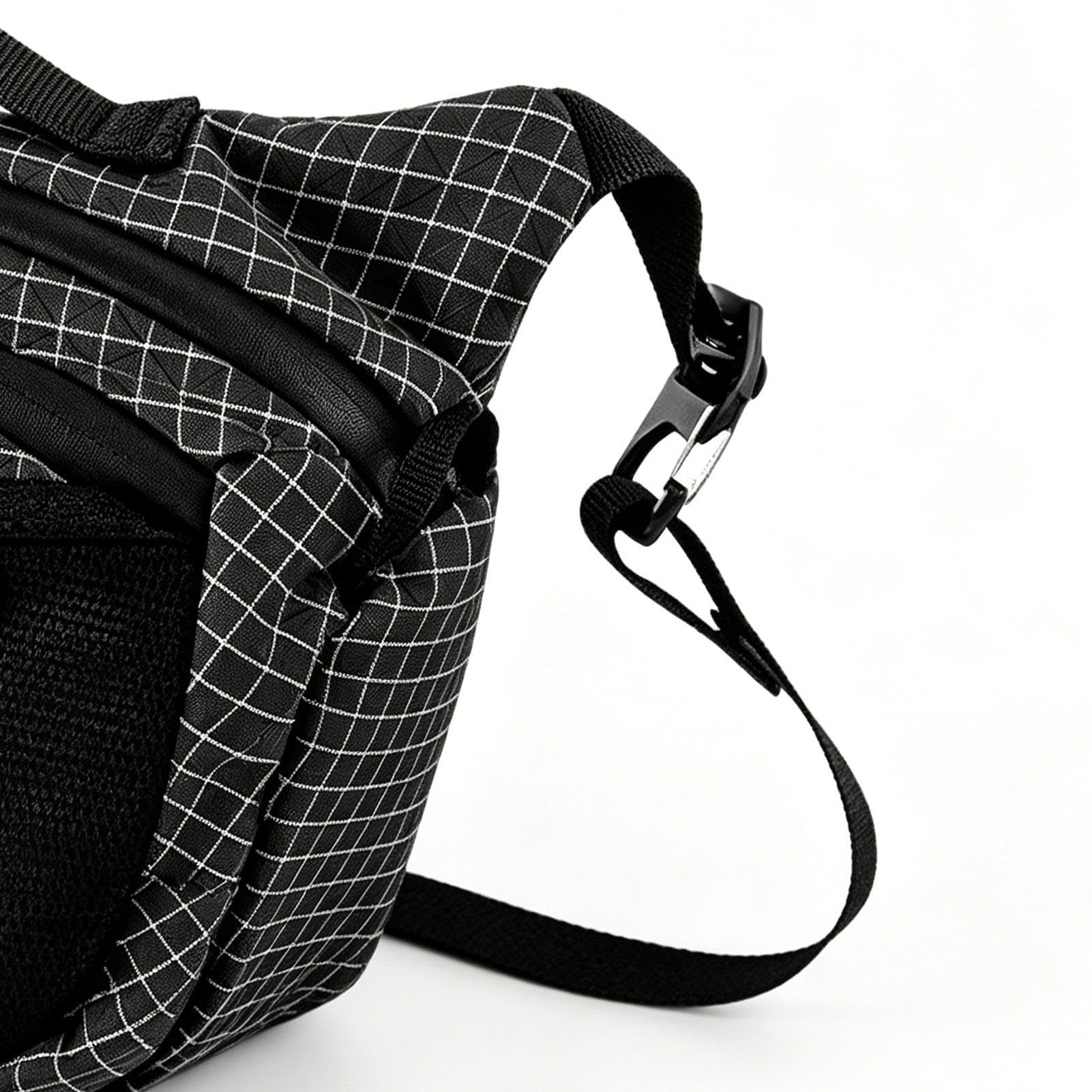 da uomo – Zaino da corsa | Borsa sportiva impermeabile portafoglio a tracolla per corsa Ćhest Pack per uomini donne avventure all'aria aperta passeggiate, viaggi, campeggio, ciclismo, pesca