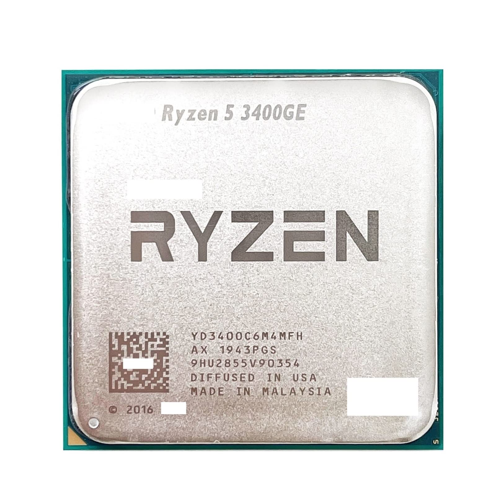 Amazon.com: CPU R 5 3400GE R5 3400GE 3.3 GHz Quad-Core Eight