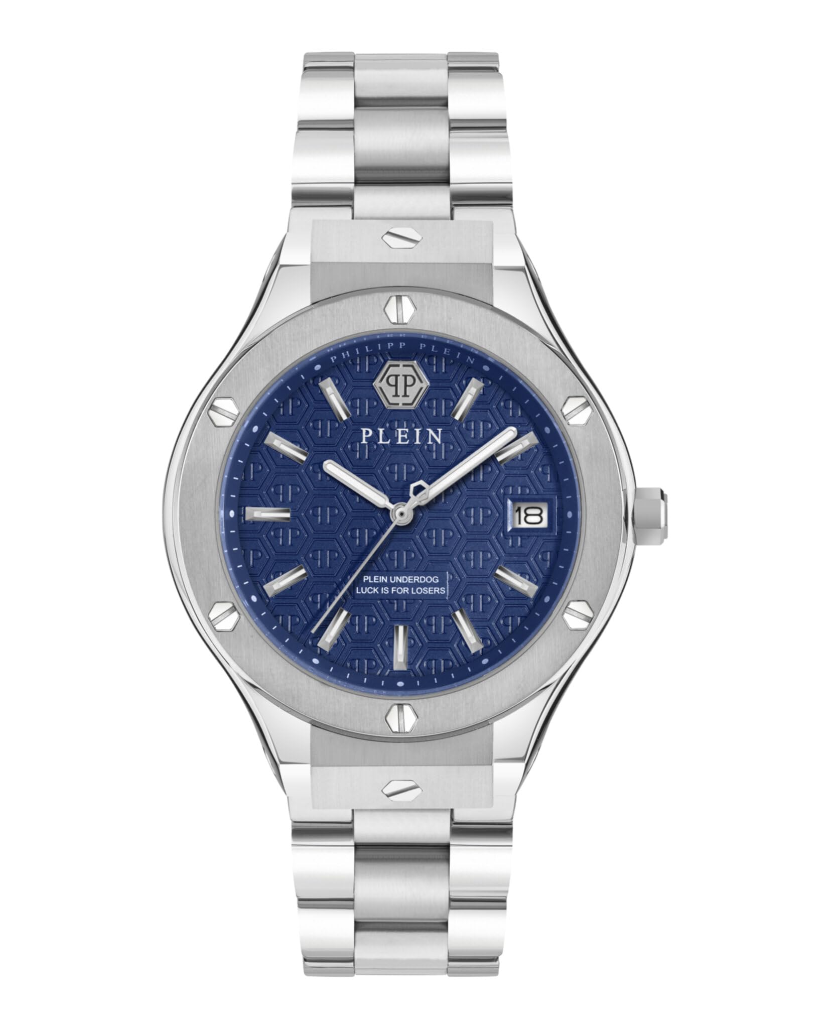 Philipp Plein Men's Blue Underdog 44Mm Watch, Sports Direct
