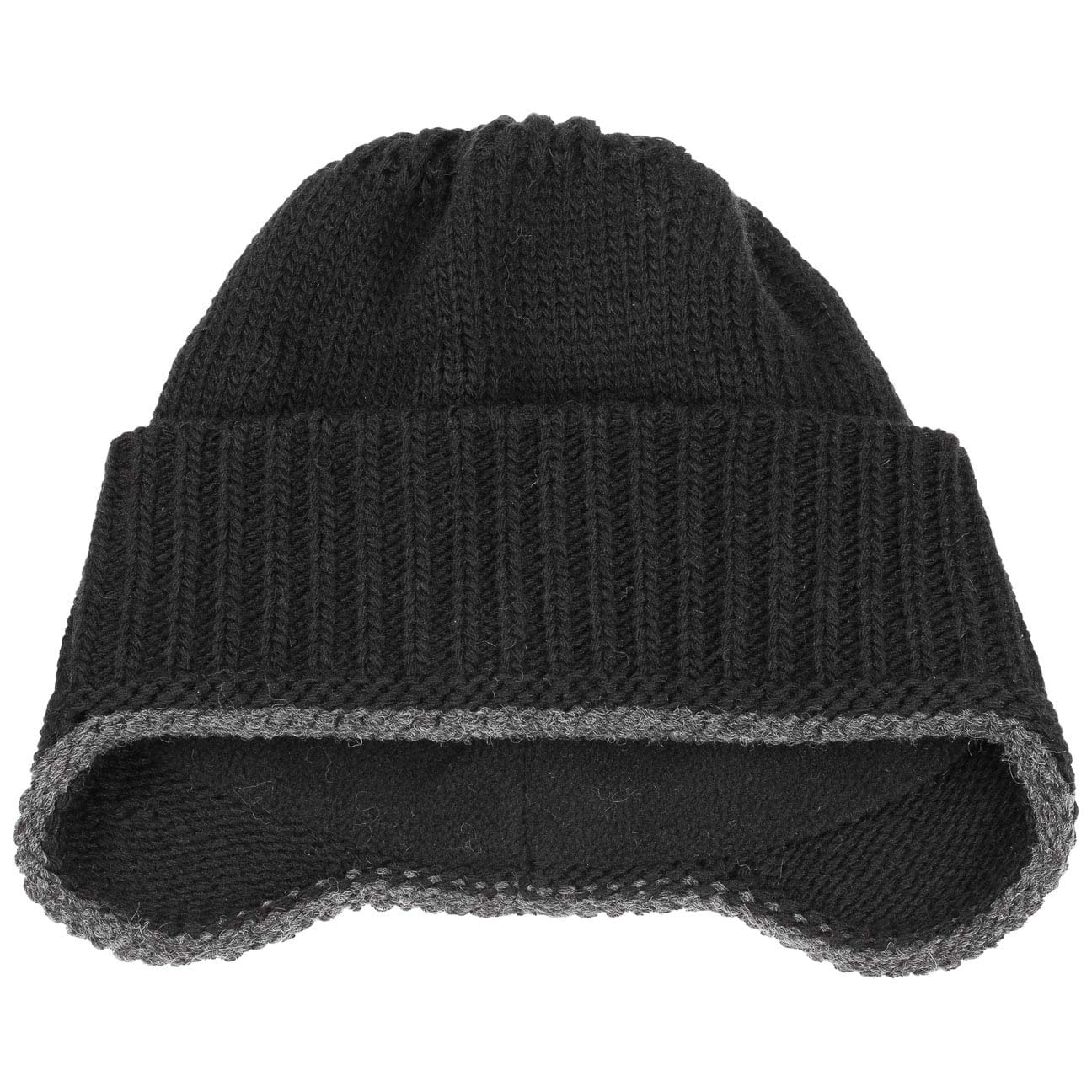 Anton Knit HatMężczyźni - Made in Italy czapka wełniana na zime narciarska Z podszewką, podszewką Zima jesień-zima