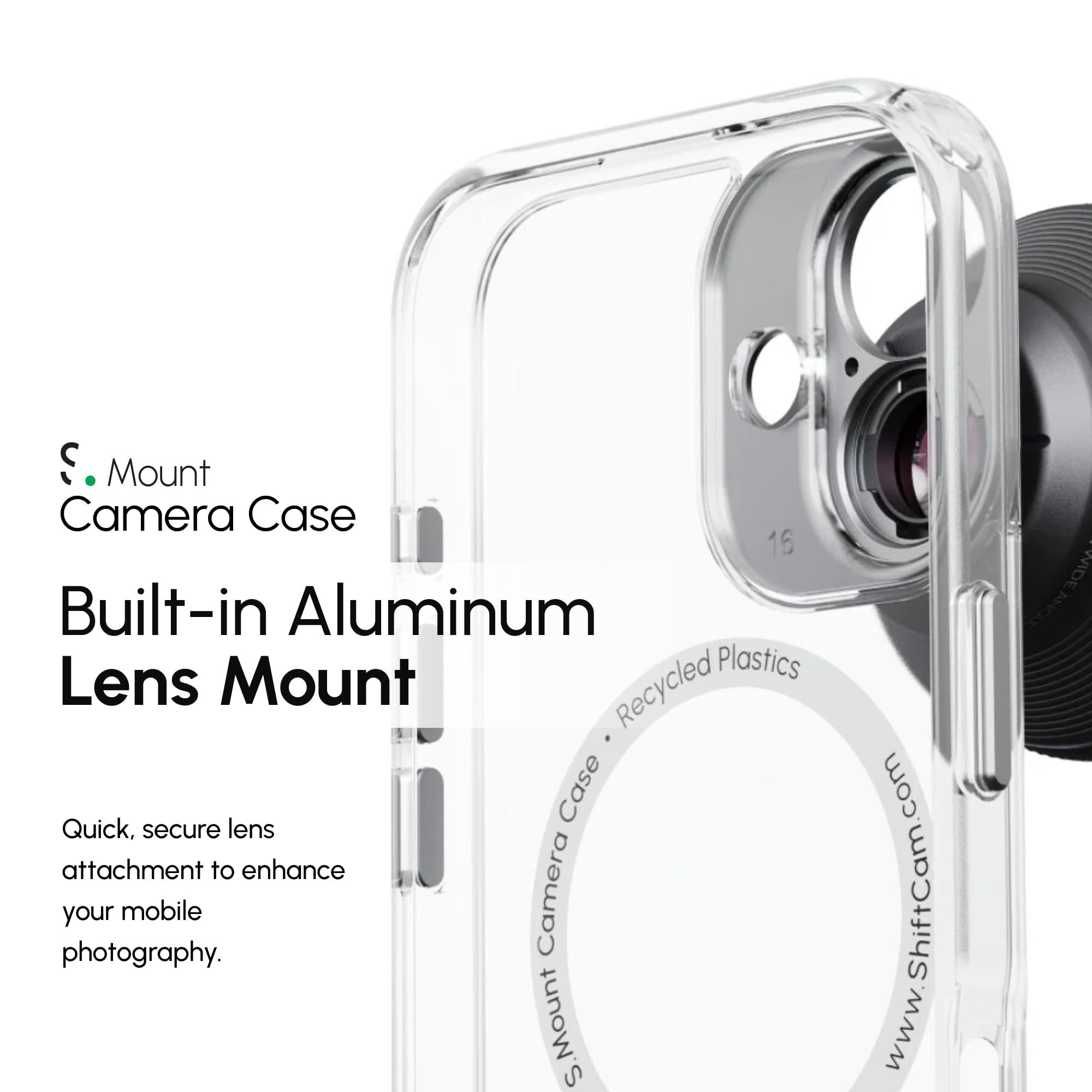 Amazon.com: ShiftCam Camera Case Compatible with iPhone 16 | Built