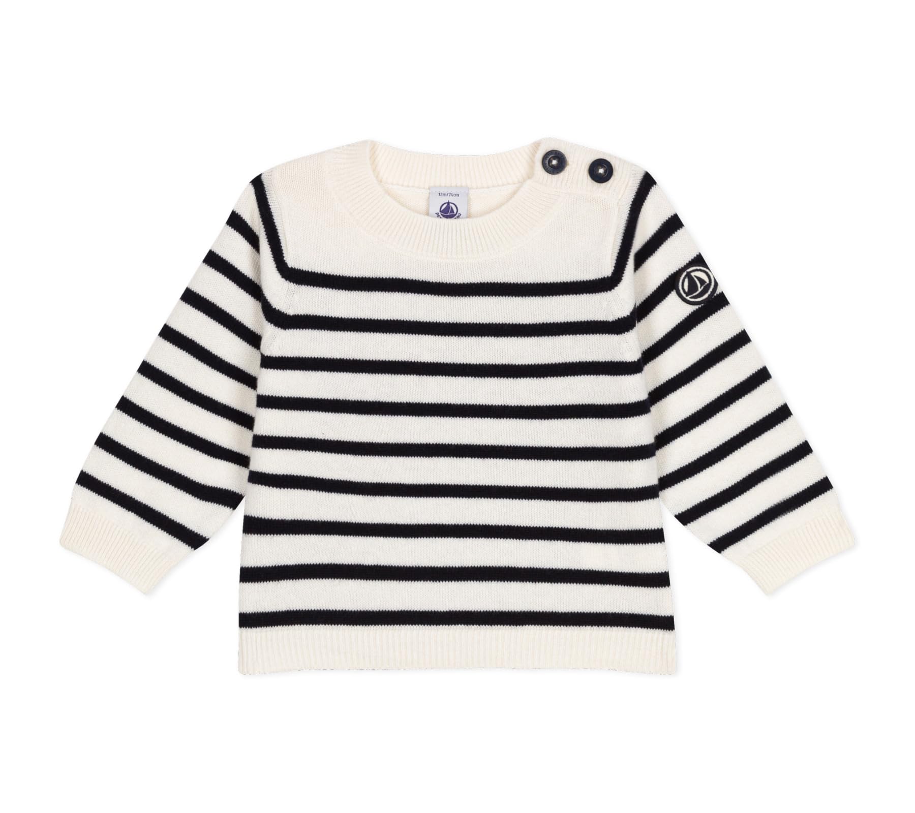 Petit Bateau Pull Manches Longues Bébé garçon