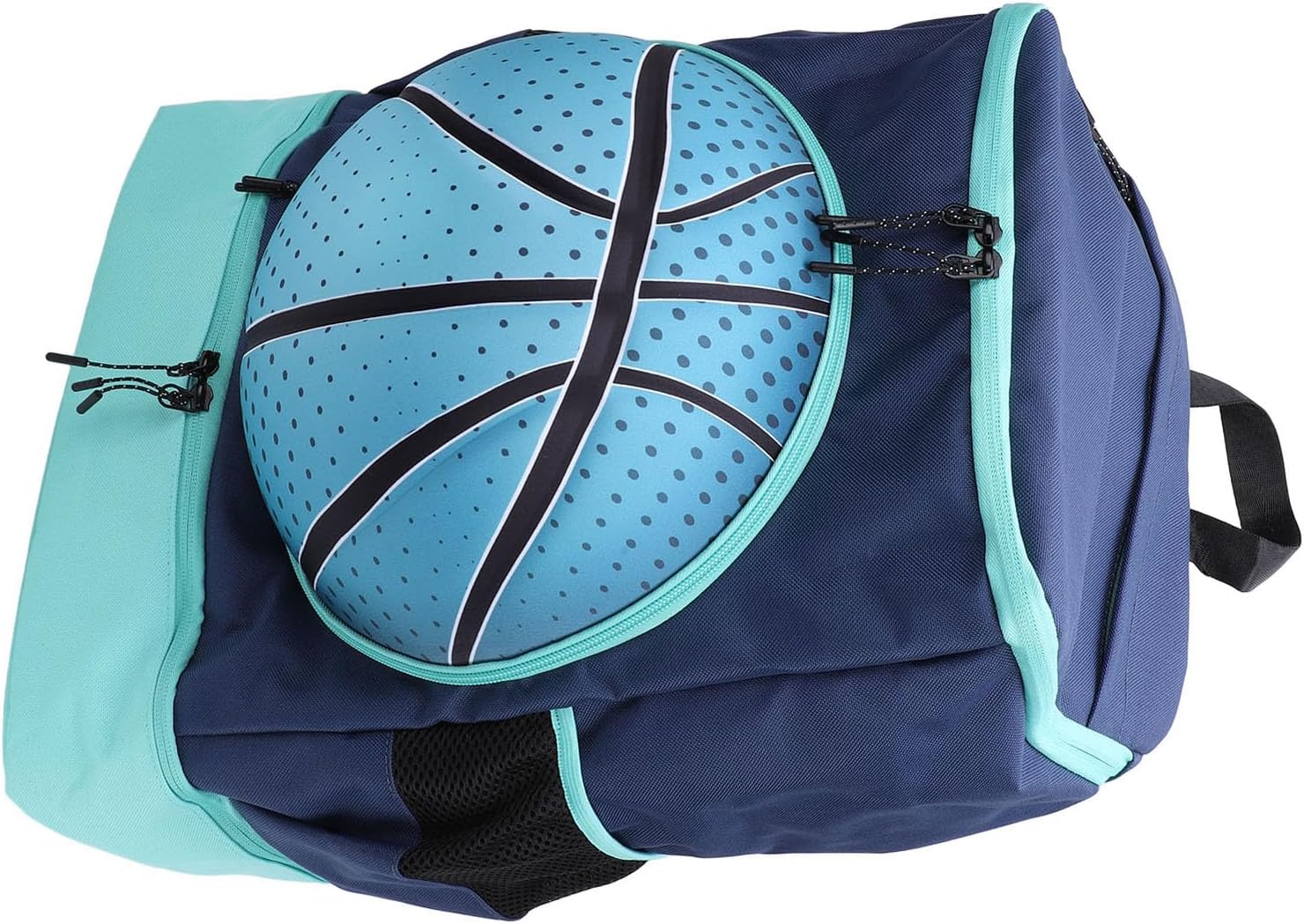 Basketball Backpack with Shoe Compartment, Oxford Cloth Breathable Soccer Backpack Sports Bag for Outdoor Volleyball Football, Large Basketball Accessories
