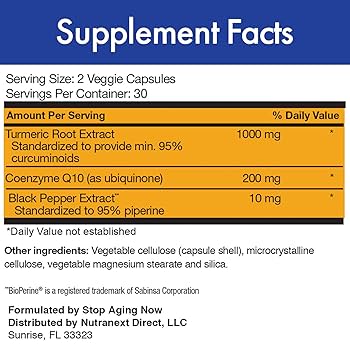 Amazon.com: Stop Aging Now - CUR-Q10 Ultra Complex