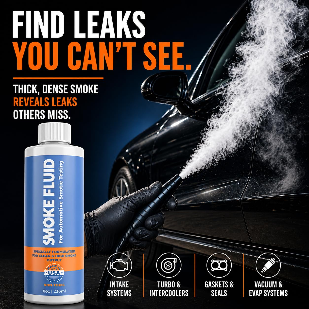 Automotive Smoke Machine Fluid - Leak Detection -2