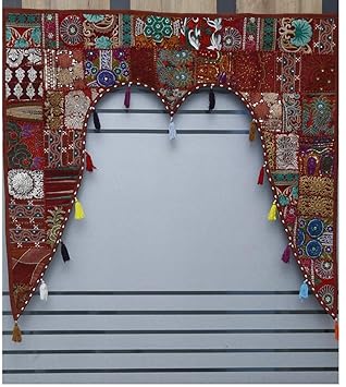 Trade Star Cotton Door Hanging (40 x 44 inch, Multicolour)