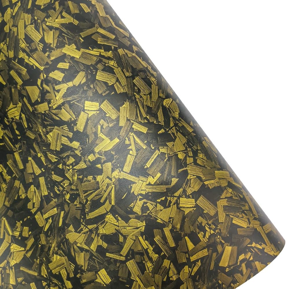 Film covering carbone forgé mat or 50x152 cm finition premium