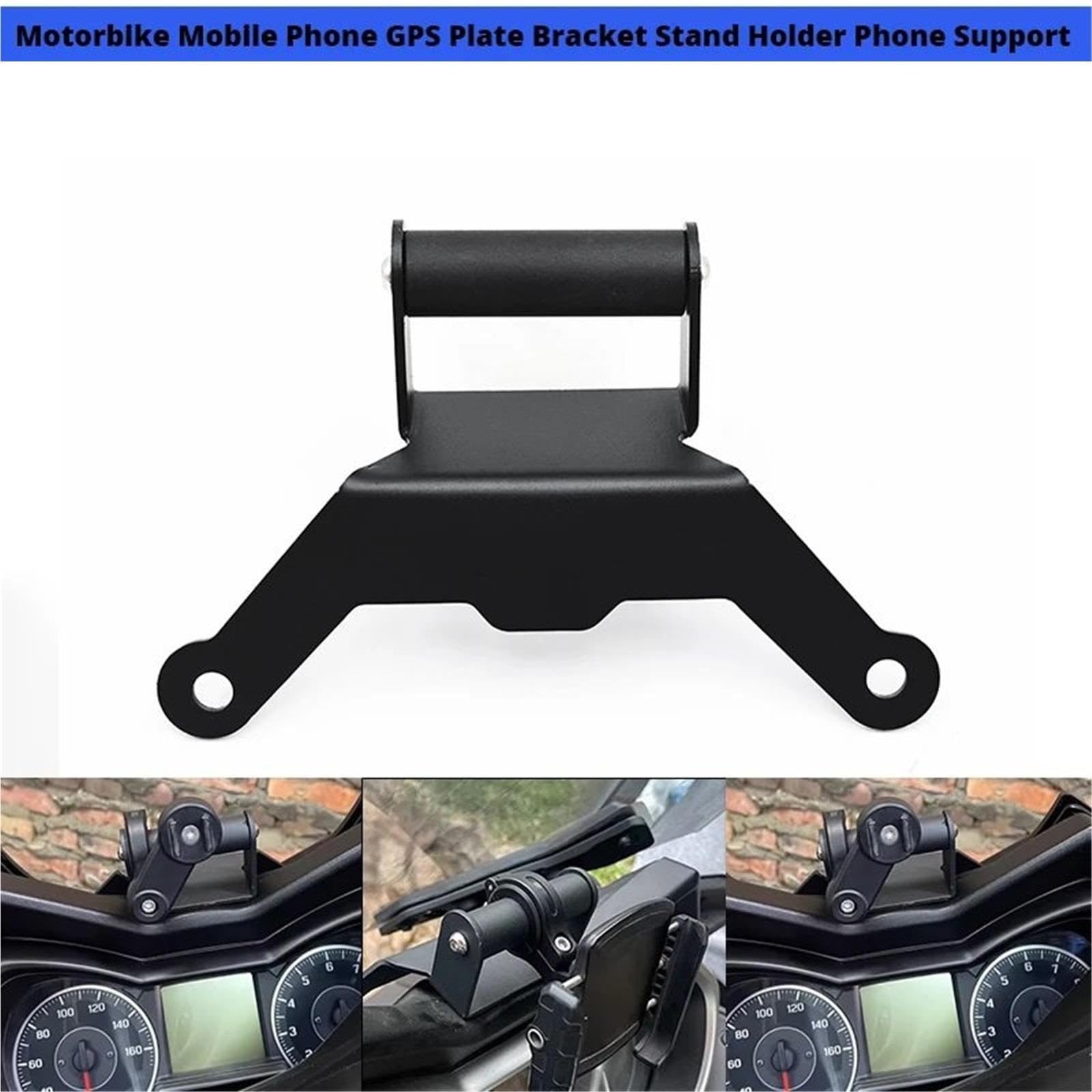 Motocyklowy uchwyt nawigacyjny GPS Do do X-MAX300 250 125 Uchwyt Do smartfon, stojak, wspornik nawigacji GPS, poślizg Uchwyt na telefon