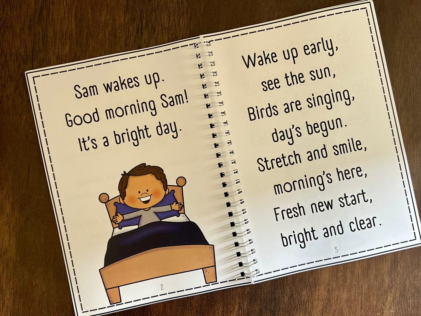 Short Story Reading Book for Habit Building - Sam's Fun Day