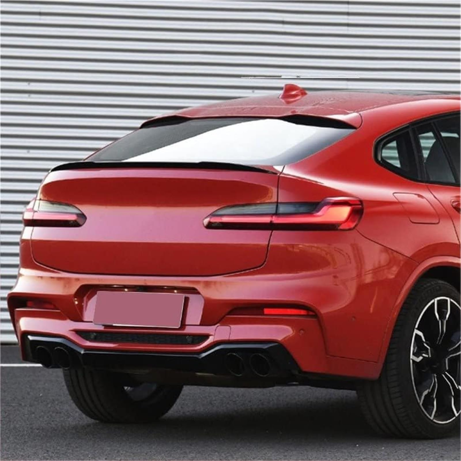Per X4 G02 Auto Baule Posteriore Spoiler Ala Abs Coda Labbro