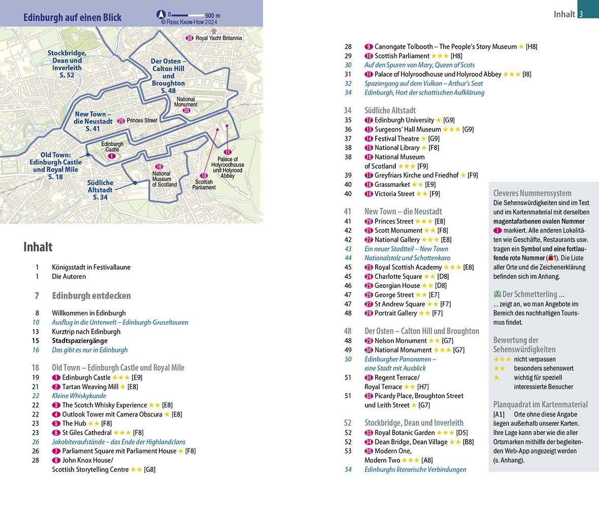 Reise Know-How CityTrip Edinburgh: Reiseführer mit Stadtplan und kostenloser Web-App