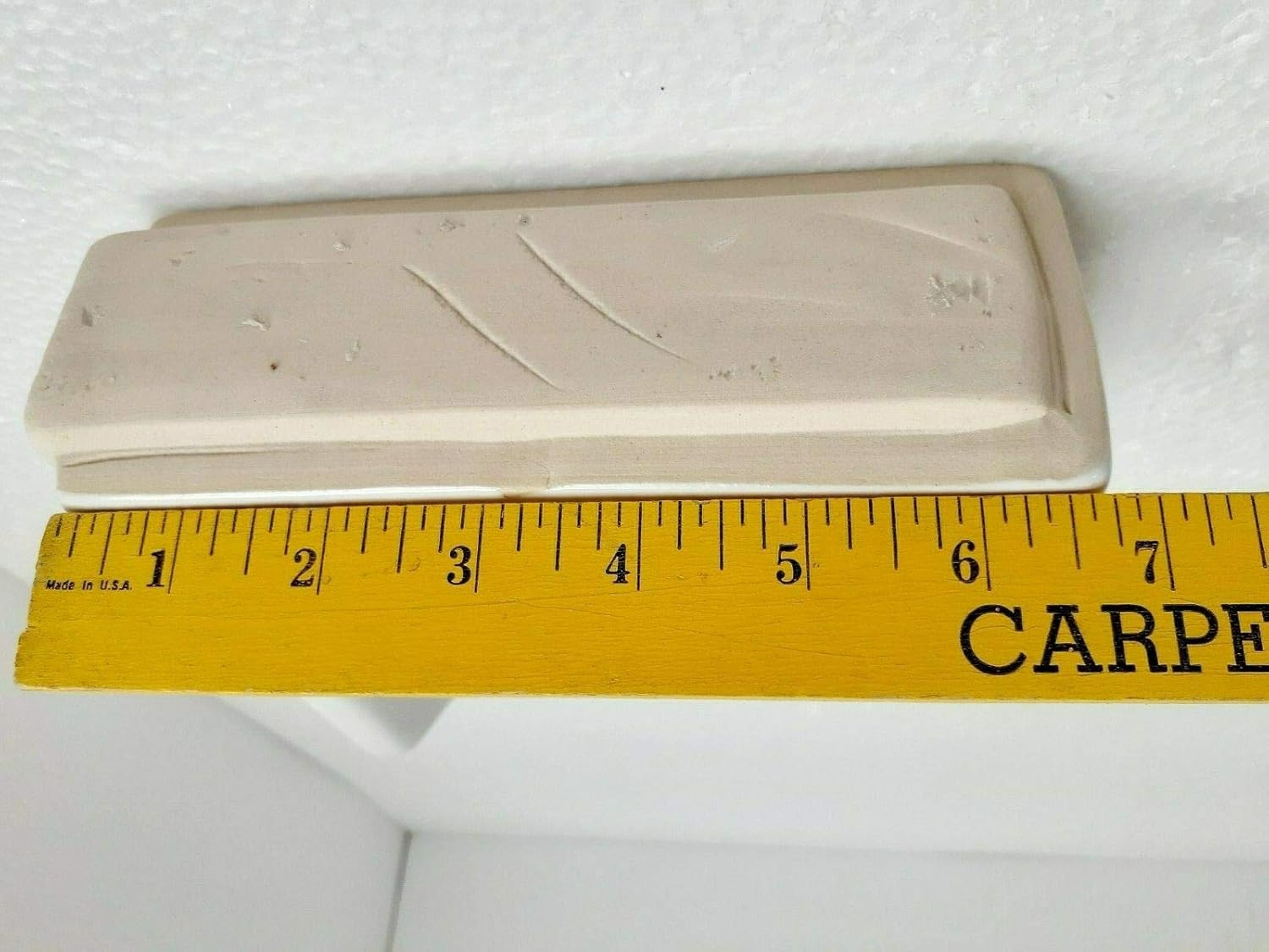 Bright White Ceramic Corner Shower Shelf Ledge Soap Tray Arctic White Daltile Color 0190 Medium 7.5 inch