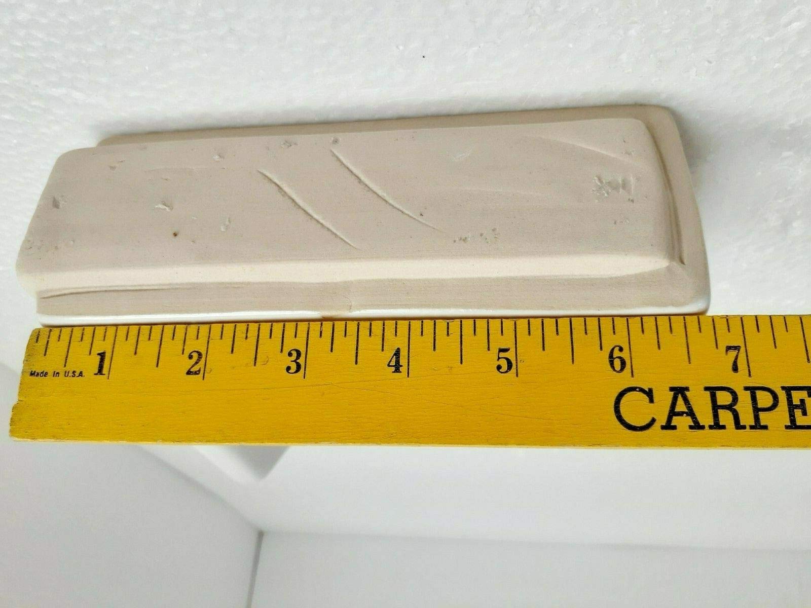 Bright White Ceramic Corner Shower Shelf Ledge Soap Tray Arctic White