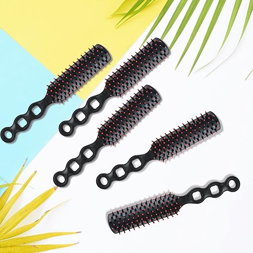 Miniatura 7 de Paquete de 30 cepillos de pelo a granel, desechables antiestáticos, desenredantes, cepillo de pelo a granel para hotel, ancianos, hogar, sin hogar,