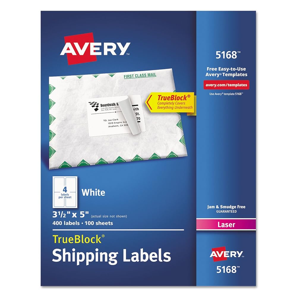 AVE5168 - Avery Easy Peel Address Label