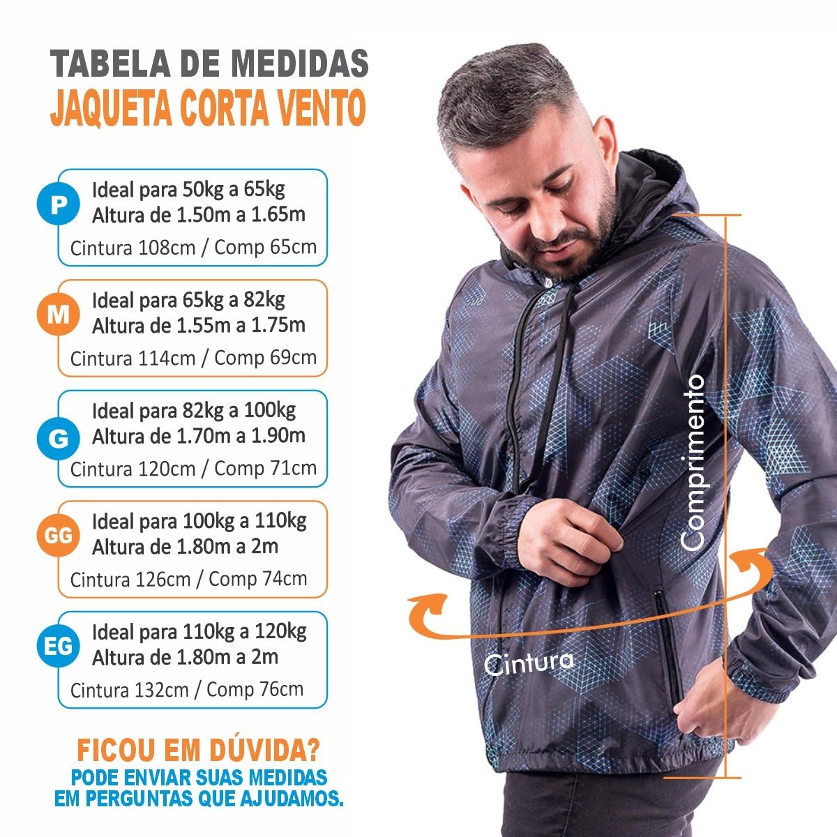 Jaqueta Masculina Corta Vento Estampada com Forro e Capuz – Esportiva, Casual, Leve e Resistente à Água – Marca SLICK – P ao EG em promoção! Veja a oferta e mais achadinhos de Jaquetas & Casacos 3 Hoje é o melhor dia para comprar Jaqueta Masculina Corta Vento Estampada com Forro e Capuz – Esportiva, Casual, Leve e Resistente à Água – Marca SLICK – P ao EG com aquele preço maroto! Promoção! Aproveite a oferta! 3