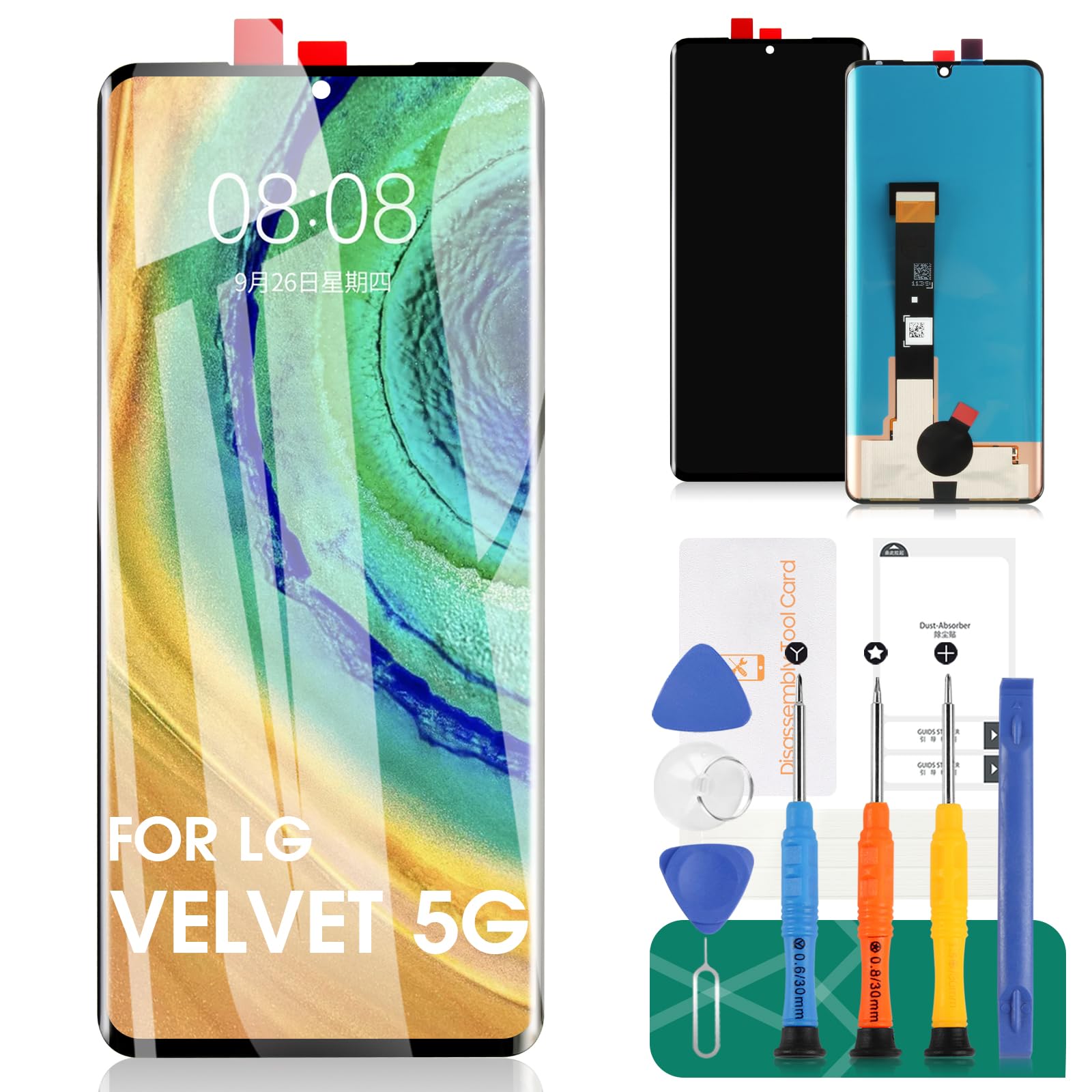 Amazon.com: Screen Replacement for LG Velvet 5G G900 G900N