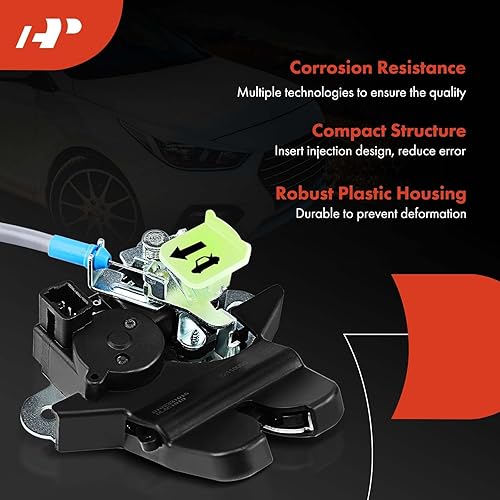 Miniatura 3 de A-Premium Actuador de Cerradura del Maletero Compatible con Hyundai Sonata 2015 2016 2017 Sedán, Actuador de Cerradura de la Compuerta Trasera,