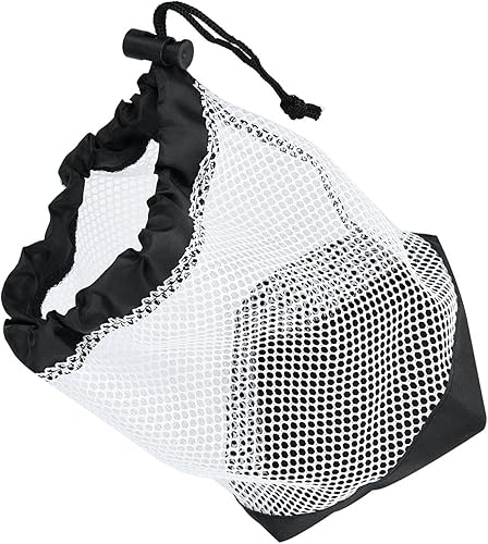 Fydun Bolsa para sostener, bolsa de malla de nylon con cordón de 36 bolas titular de almacenamiento de red accesorio