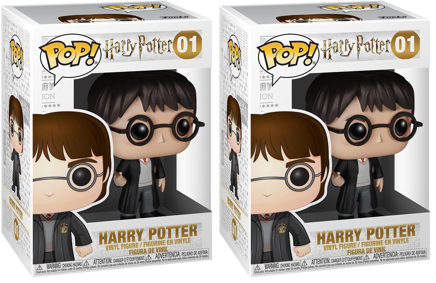 Funko Pop Movies: Harry Potter - Collectable Vinyl Figure - Gift Idea - Official Merchandise - Toys for Kids & Adults - Movies Fans - Model Figure for Collectors and Display (Paquete de 2)