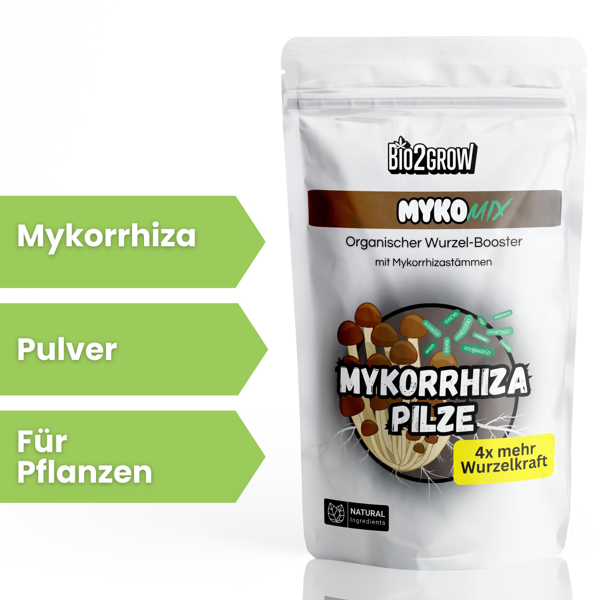 Myko-Mix 250 g – Poudre de mycorhizes champignons comme activateur de racines & activateur de sol organique pour plantes