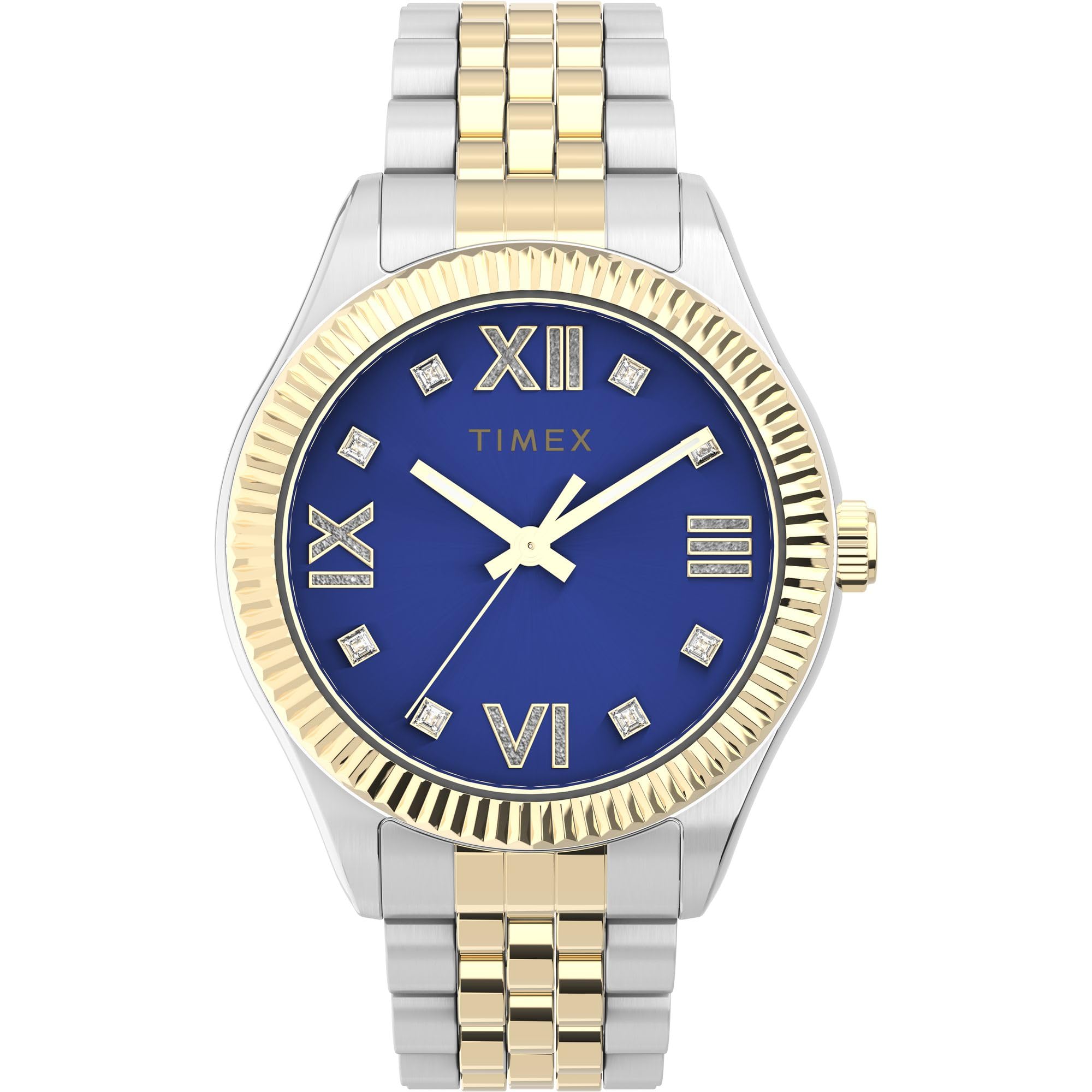 TIMEX Women Blue Round Stainless Steel Dial Analog Watch- TW2V45800UJ (B0CPVQYTV7) Amazon Price History, Amazon Price Tracker