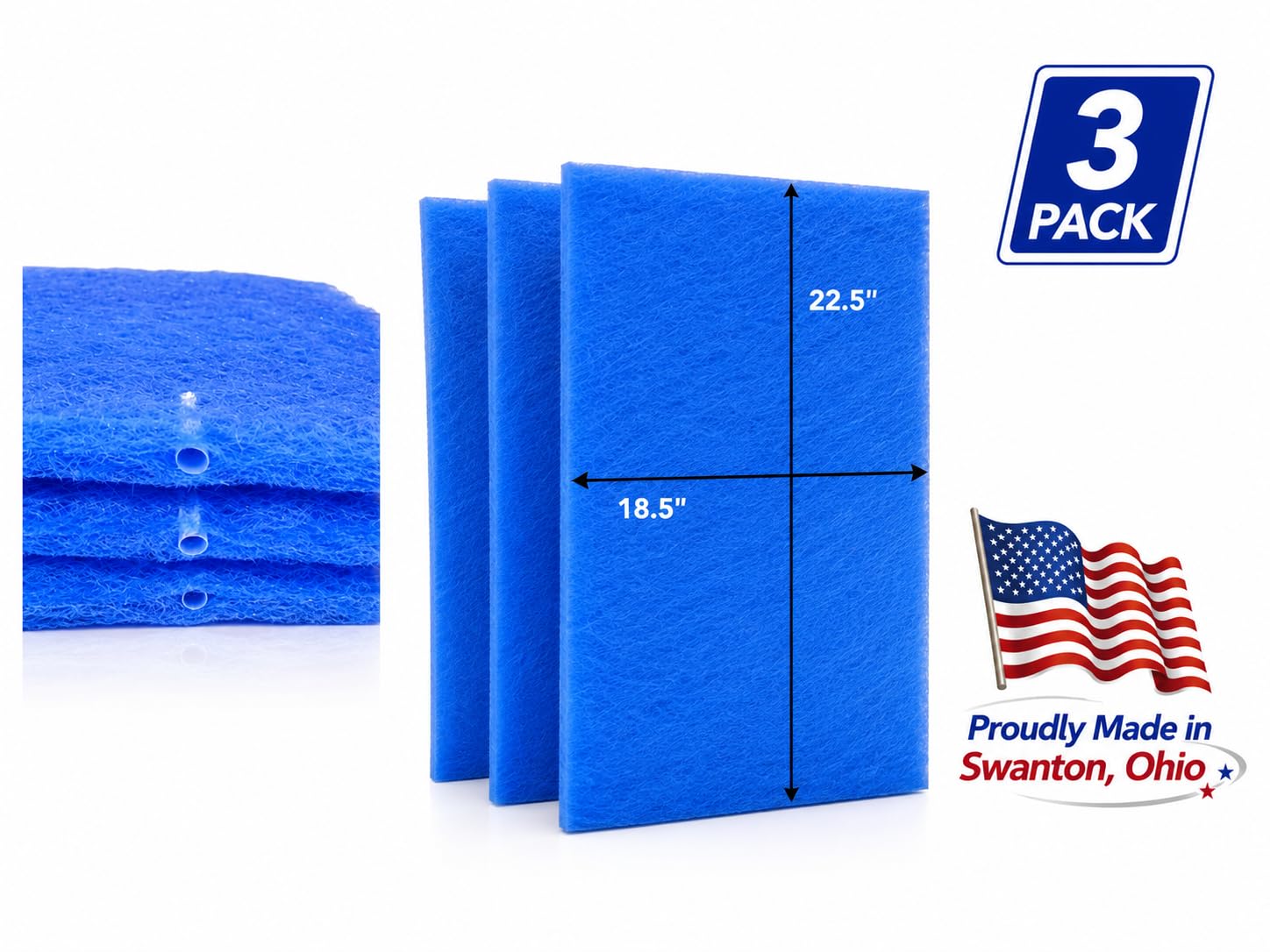 Amazon.com: Fast-Shipped-Filters 3 Pack 20x25 Replacement Filters