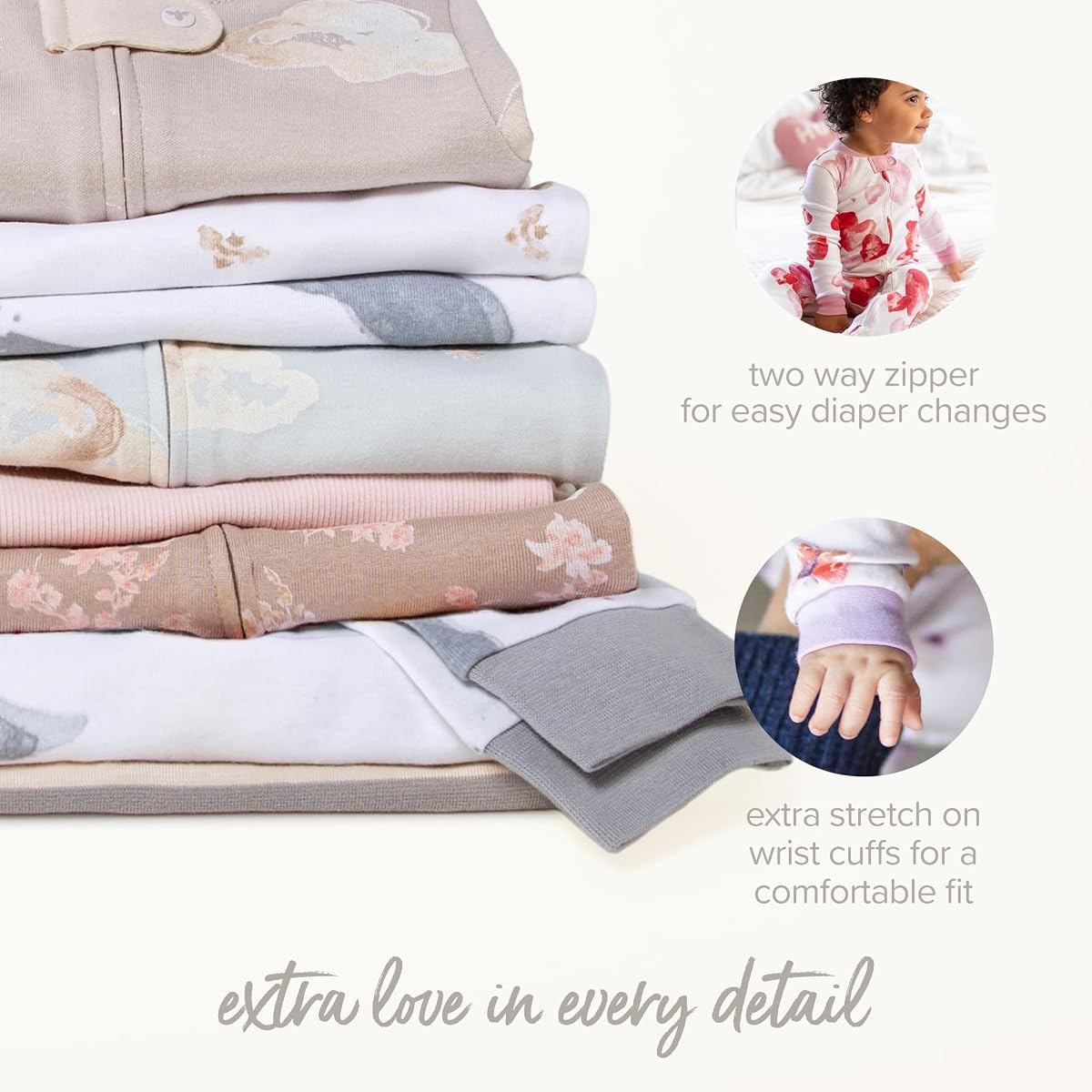 Burt's Bees Baby Pajamas - Organic Cotton PJs view 4