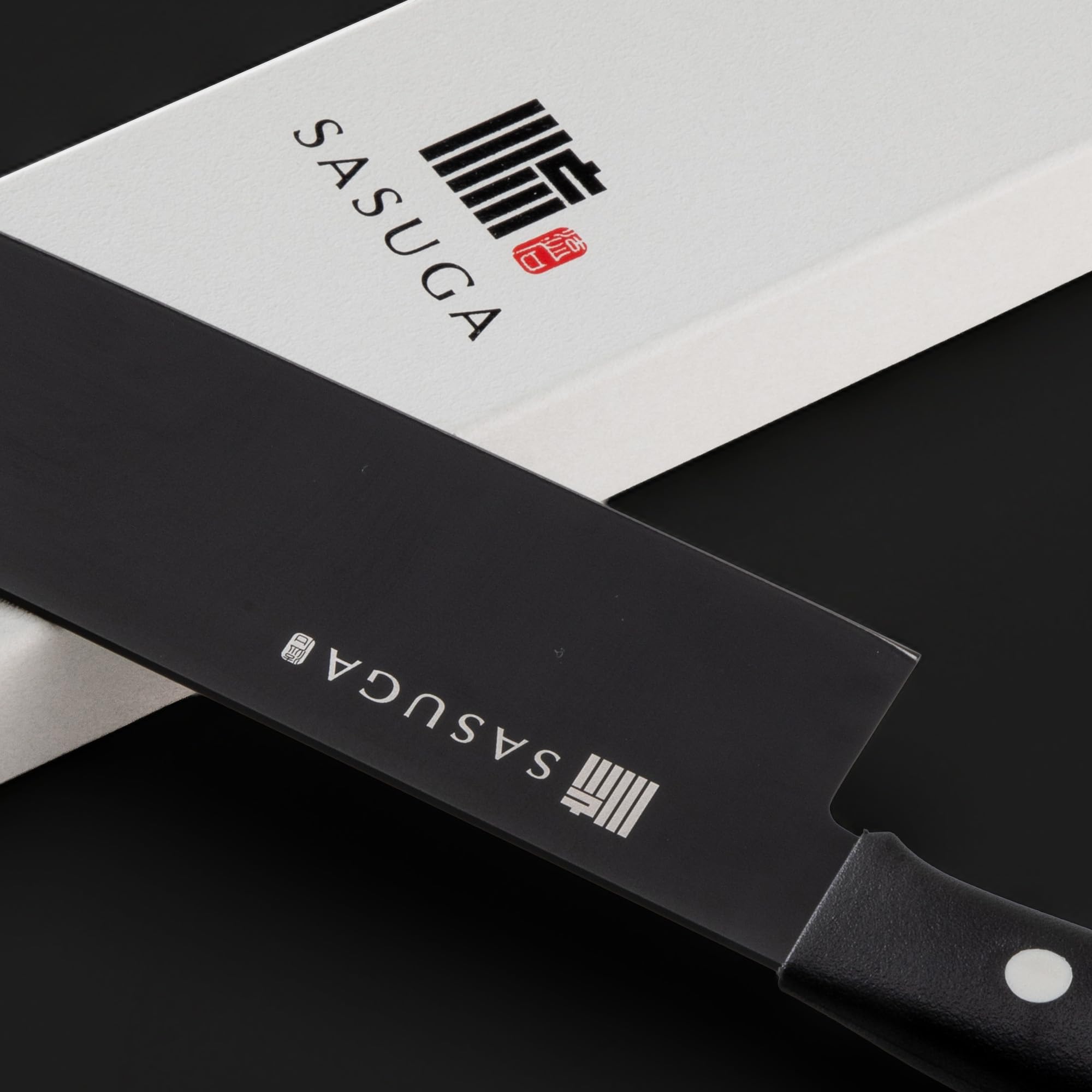 SASUGA Leggero Coltello giapponese Nakiri per verdure da 165 mm – Prodotto in Giappone | Acciaio inossidabile al molibdeno-vanadio | Lama a filo piatto per un taglio preciso delle verdure