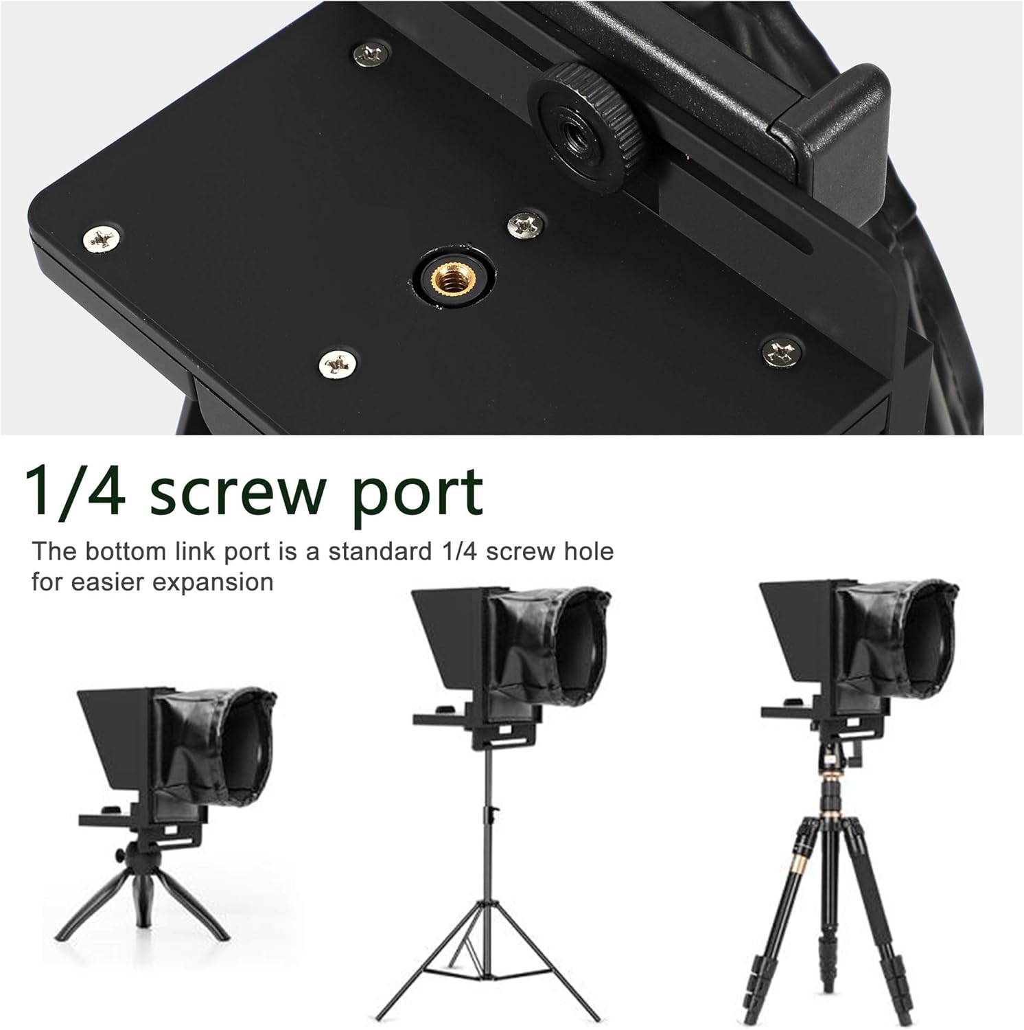 Amаzоn Crаzу 🔥 Dеаlѕ Spolehli Teleprompter TMP Adjustable Smart Phone/DSLR Teleprompter (Teleprompter only)