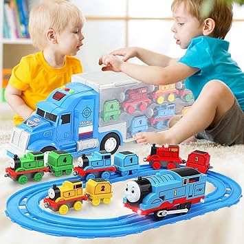 Amazon Co Jp 子供向けおもちゃ幼児向け教育 トーマス 物語 音楽 機関車 慣性列車モデル 男の子用おもちゃ Color Storage Car おもちゃ