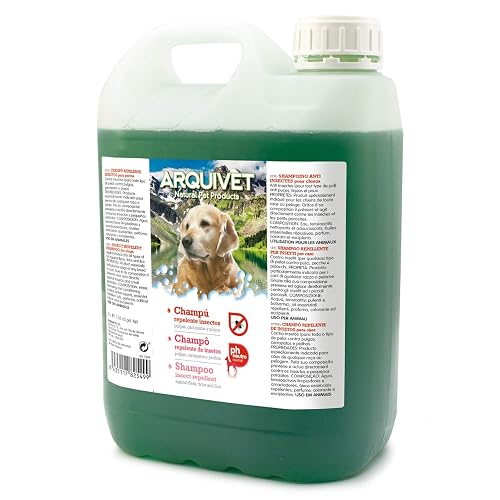 Arquivet Champú Perros Repelente Insectos - 5 L